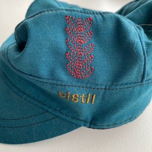 Teal hat by Pistil